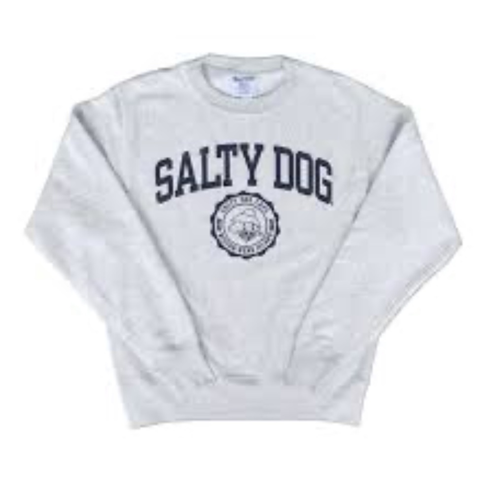 Salty dog gray sweatshirt